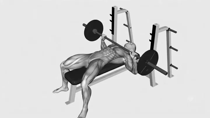Barbell Bench Press - Medium Grip