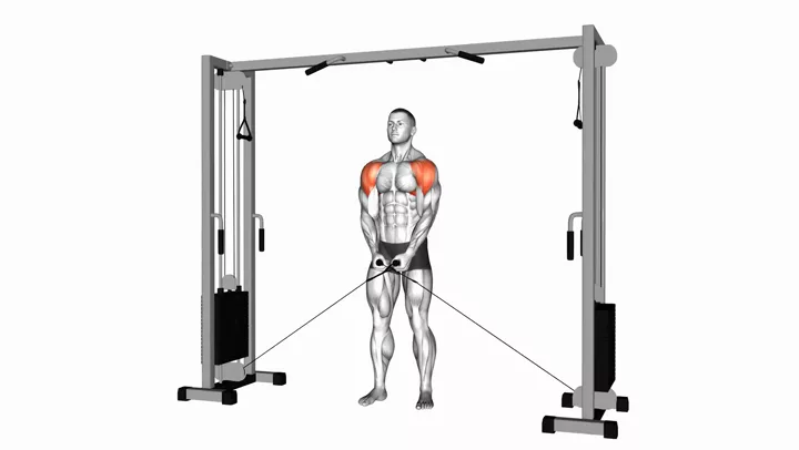 Cable Lateral Raise, demonstration