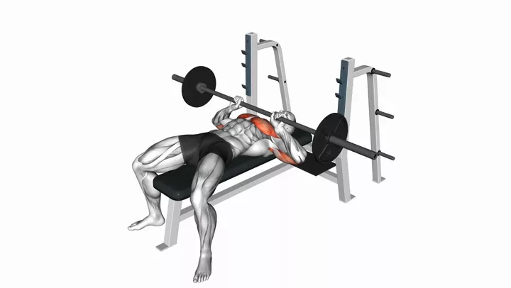 Close-Grip Barbell Bench Press