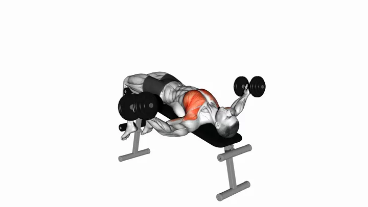 Decline Dumbbell Flyes