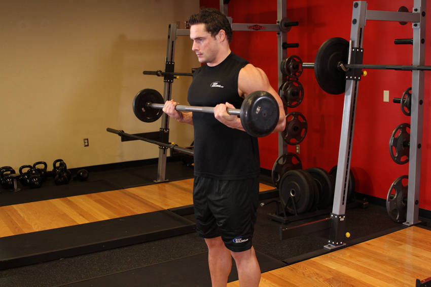 Drag Curl, end position