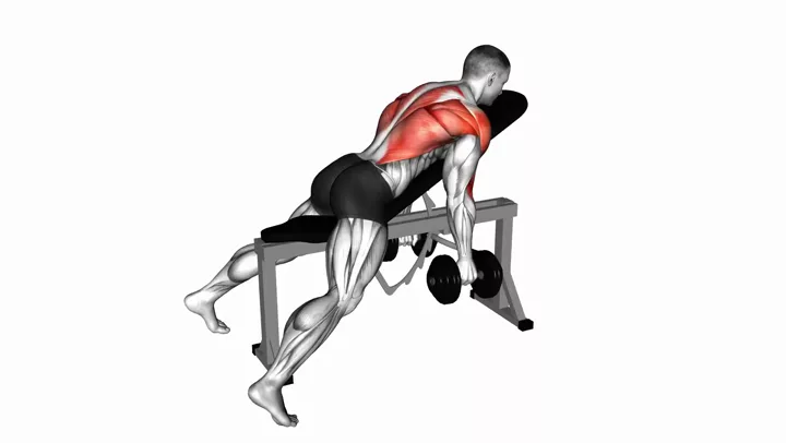Dumbbell Incline Hammer Row, demonstration