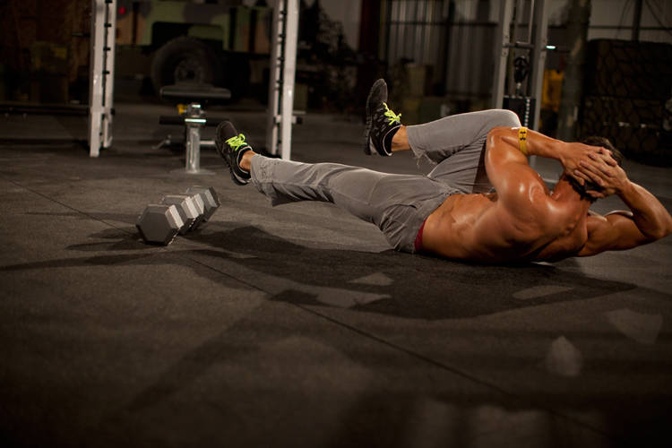 Elbow to Knee, end position