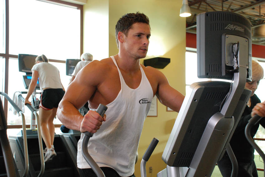 Elliptical Trainer, end position