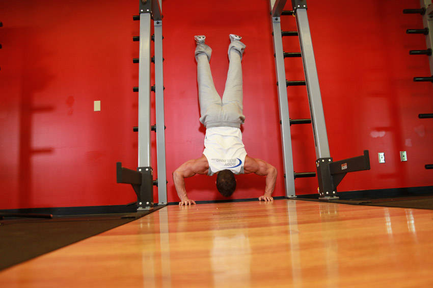 Handstand Push-Ups, end position