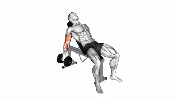 Incline Dumbbell Curl