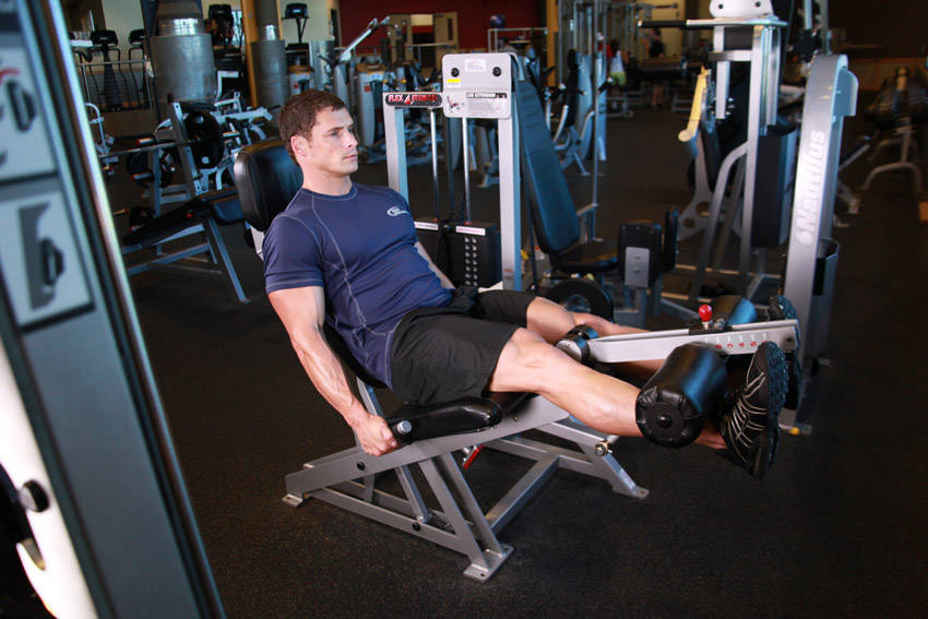 Leg Extensions, end position
