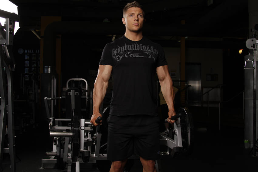 Deadlift Machine, end position