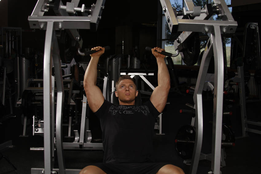 Shoulder Press (Machine), end position