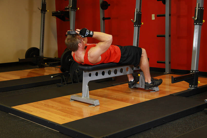 Lying Face Up Plate Neck Resistance, end position