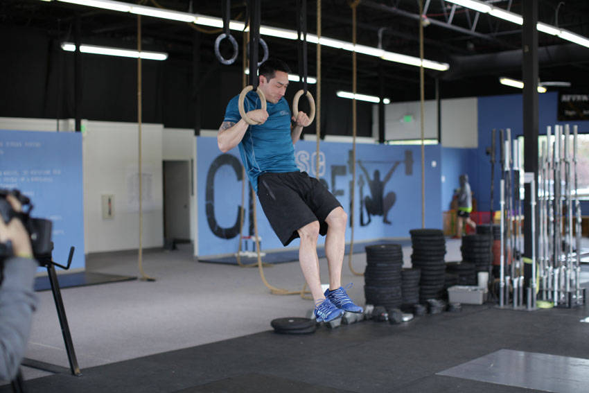 Muscle Up, end position
