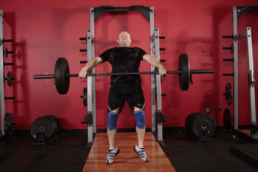 Power Snatch, end position