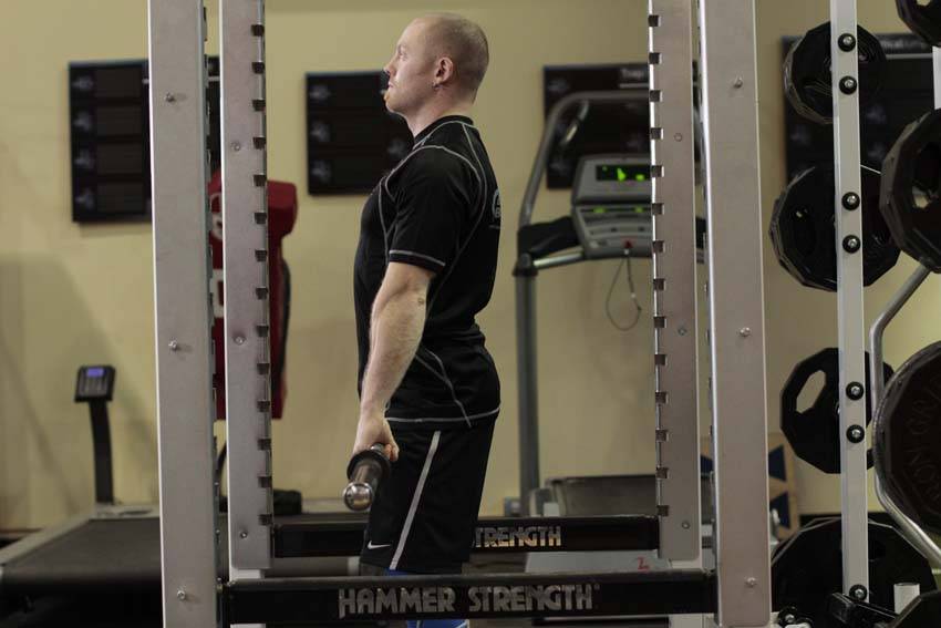 Rack Pulls, end position