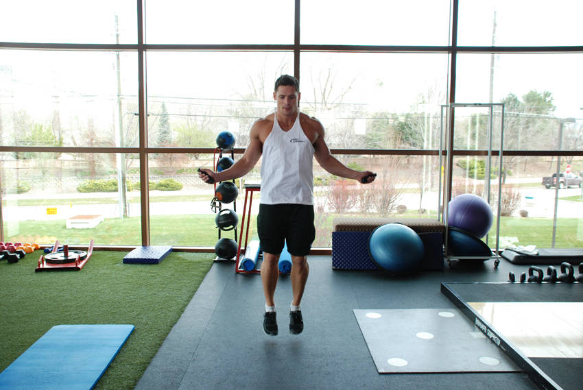 Rope Jumping, end position