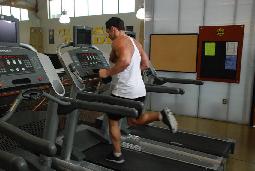 Running, Treadmill, end position
