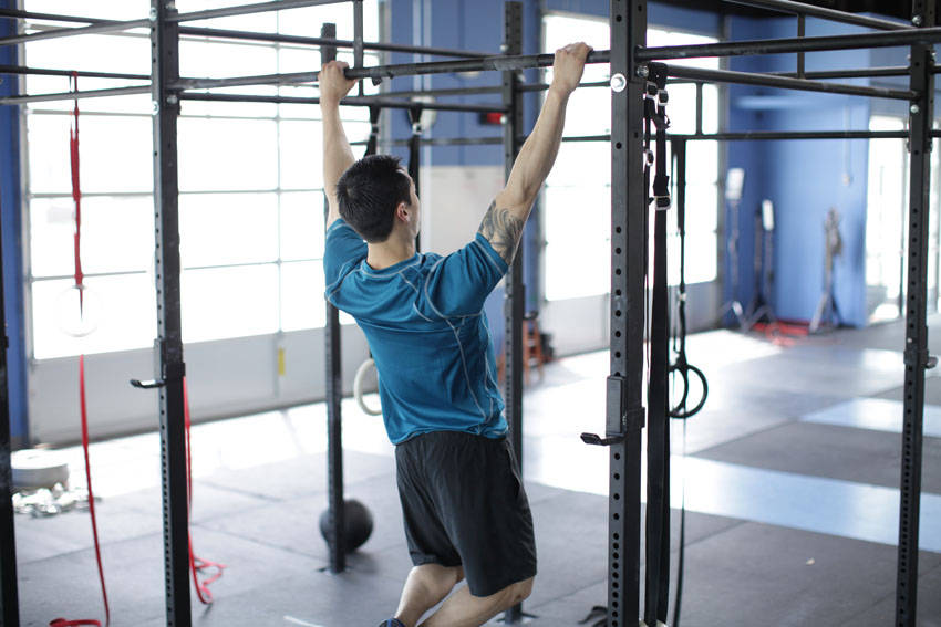 Scapular Pull-Up, end position