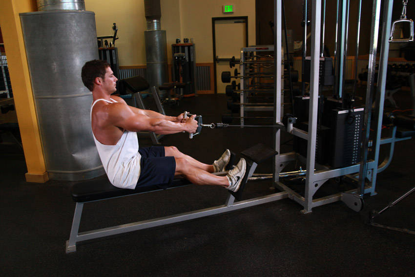 Seated Cable Row - V Grip