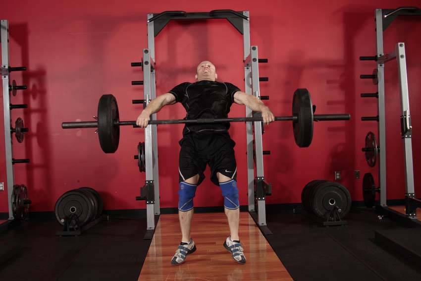 Snatch, end position