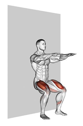 Wall Sit, demonstration
