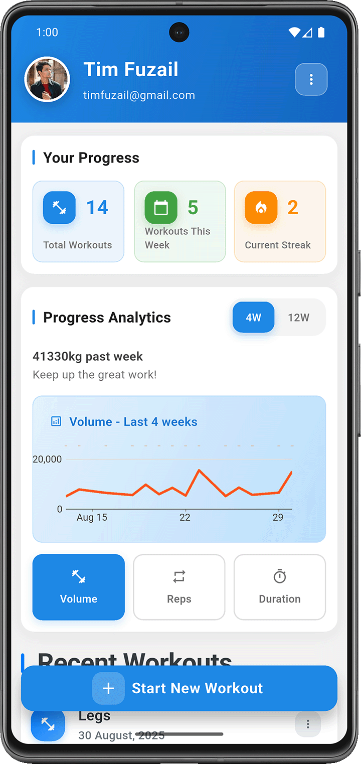 TrainFury App Screenshot 1